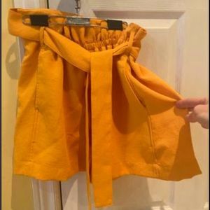 Wilfrid pleated paper bag shorts - excellent condition